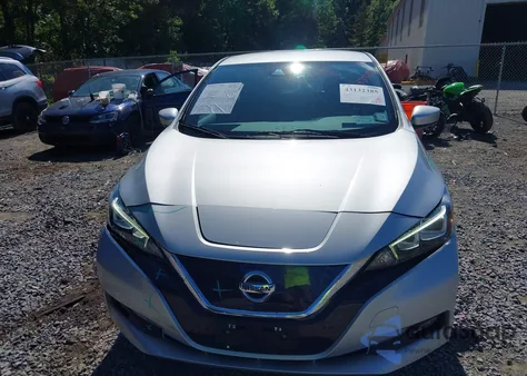 2018 Nissan Leaf Sv из США, поврежденный, VIN 1N4AZ1CP3JC309184